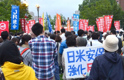 20140619集団的自衛権行使容認反対集会DSC_9547