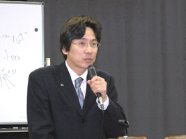 財政セミナー芽室町西科さん画像